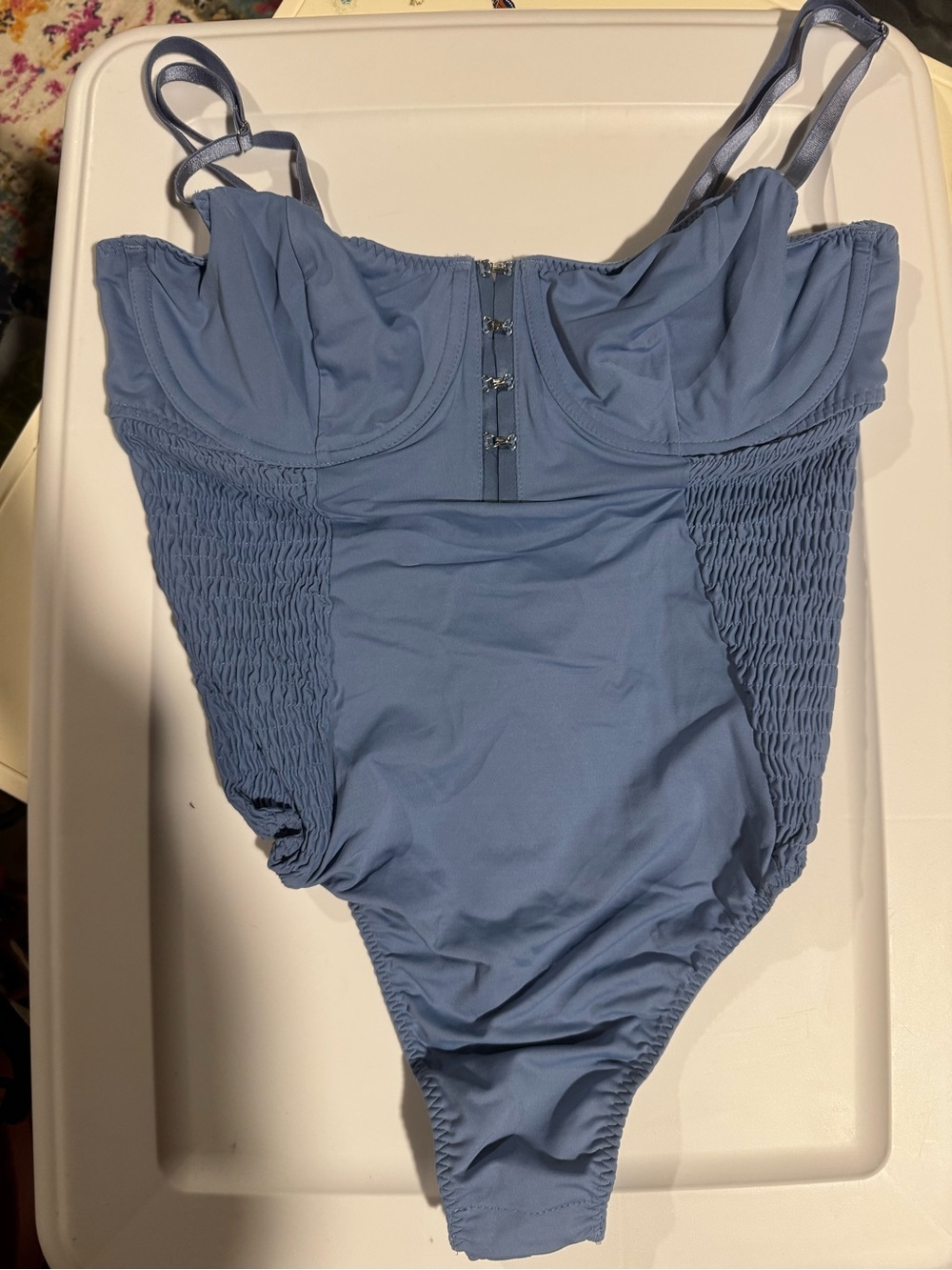 Victorias Secret balconette thong body suit - large